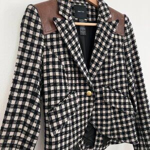SMYTHE Houndstooth Hunting Jacket